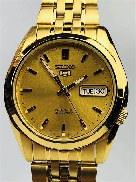 Seiko 5 Automatic Gold Men’s Watch