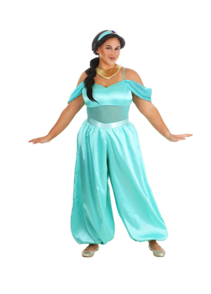Disney Aladdin Plus Size Women's Jasmine Costume
