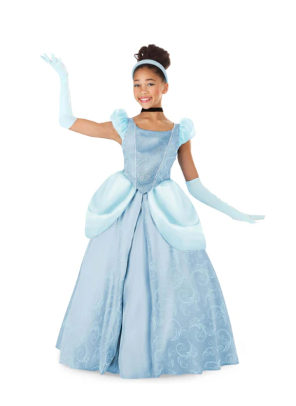 Exclusive Girl's Premium Cinderella Costume